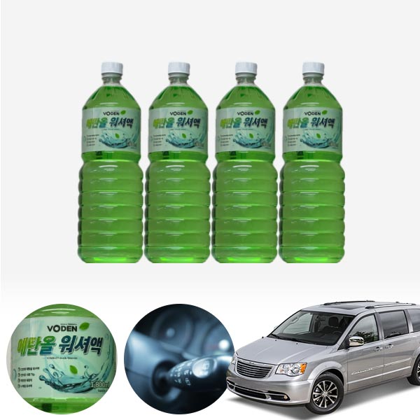 타운앤컨트리 친환경 에탄올 클린 워셔액 4개 7.2L 세트 KPT-200 cs35007 차량용품