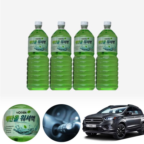 쿠가(17~) 친환경 에탄올 클린 워셔액 4개 7.2L 세트 KPT-200 cs36016 차량용품