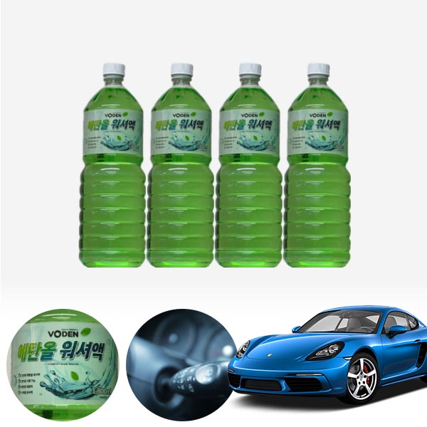 카이맨 친환경 에탄올 클린 워셔액 4개 7.2L 세트 KPT-200 cs37005 차량용품
