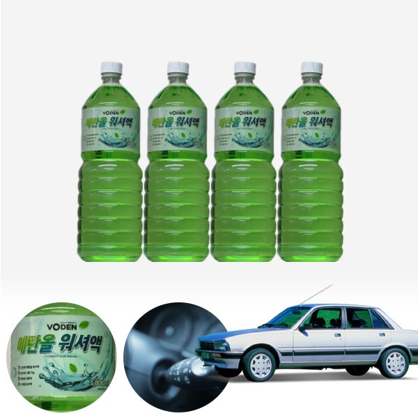 푸조 505 친환경 에탄올 클린 워셔액 4개 7.2L 세트 KPT-200 cs38008 차량용품