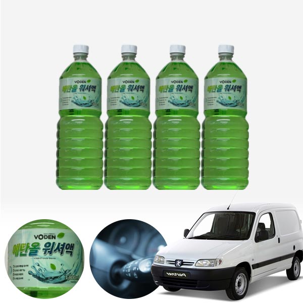 푸조 파트너 친환경 에탄올 클린 워셔액 4개 7.2L 세트 KPT-200 cs38010 차량용품