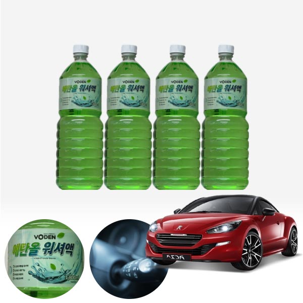 푸조 RCZ 친환경 에탄올 클린 워셔액 4개 7.2L 세트 KPT-200 cs38020 차량용품