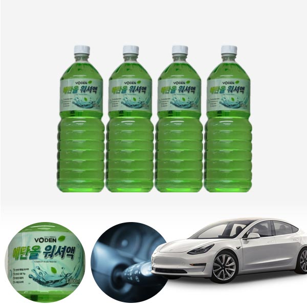 모델3 친환경 에탄올 클린 워셔액 4개 7.2L 세트 KPT-200 cs42001 차량용품