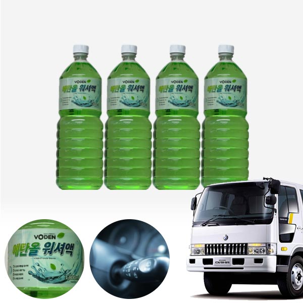 기아 라이노 친환경 에탄올 클린 워셔액 4개 7.2L 세트 KPT-200 cs43001 차량용품
