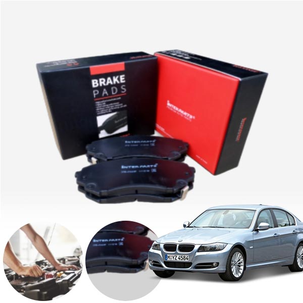 BMW 3시리즈 E90-93(2007-2013), 5시리즈 E60-61(2003-2010), 6-7시리즈 E65-66(2002-2008), Z4 E89 전패드 IPB-E228F 수입차 브레이크패드 KPT-559 cs06005