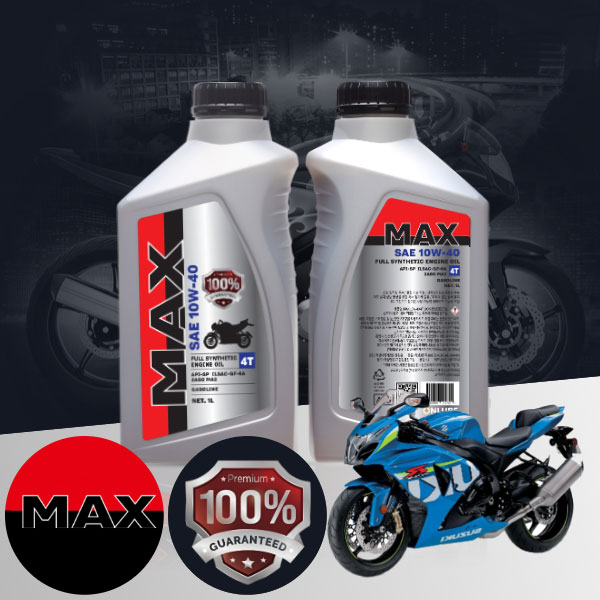 GSX R 1000 ABS 바이크 전용 4T MAX 10w40 합성엔진오일 1L ONL-029 bs06005