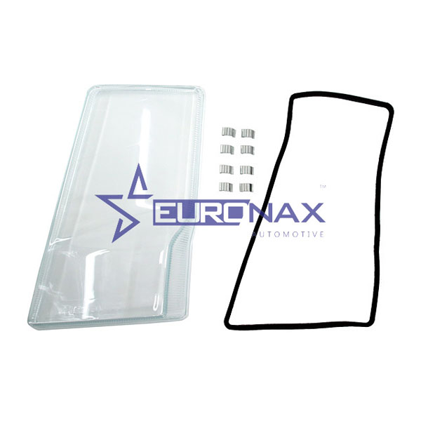 EURONAX 헤드램프유리, 고무씰+클램프포함 LH VOLVO 20710524, 20379428 가격문의 PZRC-1227226