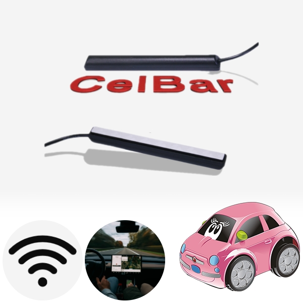 DMB Celbar 셀바 안테나 막대(Bar)형 글라스용 PCE-0353 cs41001 차량용품