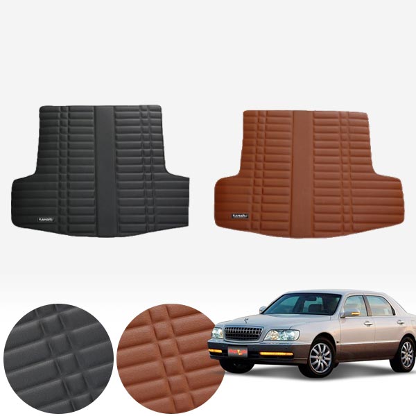 에쿠스 (99~03) 가죽 트렁크 매트 PMR-007 cs01015 차량용품
