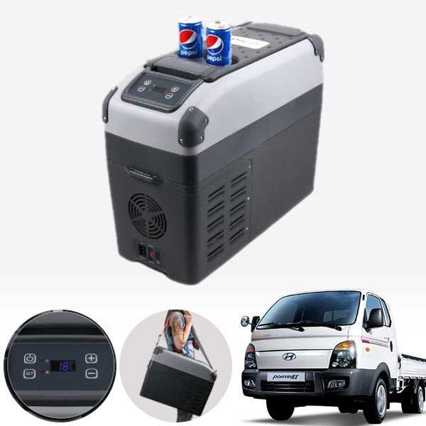 포터2(04~) 차량용 스마트디스플레이 냉동냉장고 16L PMT-2916 cs01053 차량용품