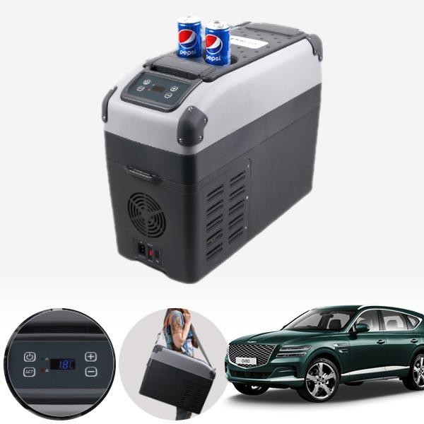 제네시스GV80 차량용 스마트디스플레이 냉동냉장고 16L PMT-2916 cs01080 차량용품