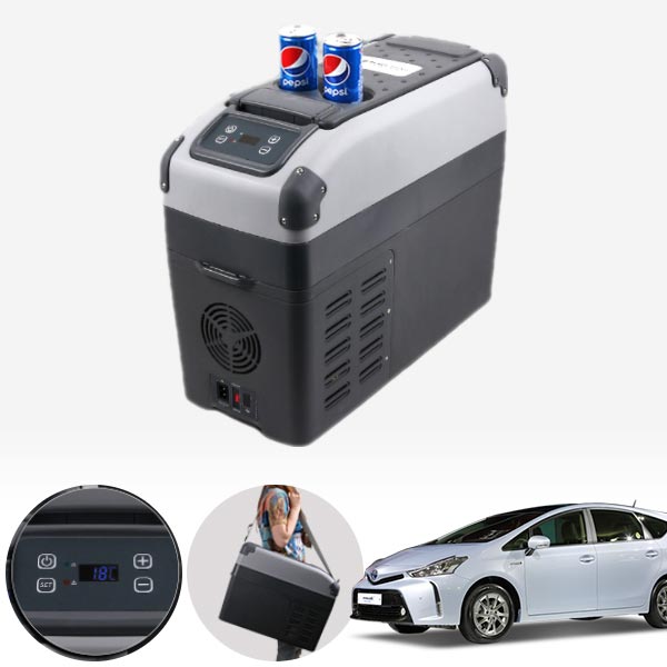 프리우스V(15~) 차량용 스마트디스플레이 냉동냉장고 16L PMT-2916 cs14024 차량용품