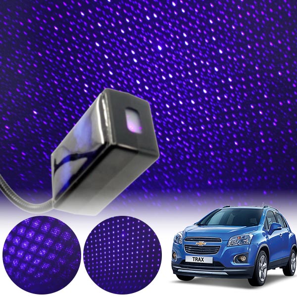 트랙스 갤럭시 자동변환 별빛 블루 LED 무드등 (USB) PSH-8350 cs03030 차량용품