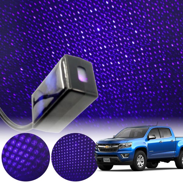 콜로라도&#039; 갤럭시 자동변환 별빛 블루 LED 무드등 (USB) PSH-8350 cs03042 차량용품