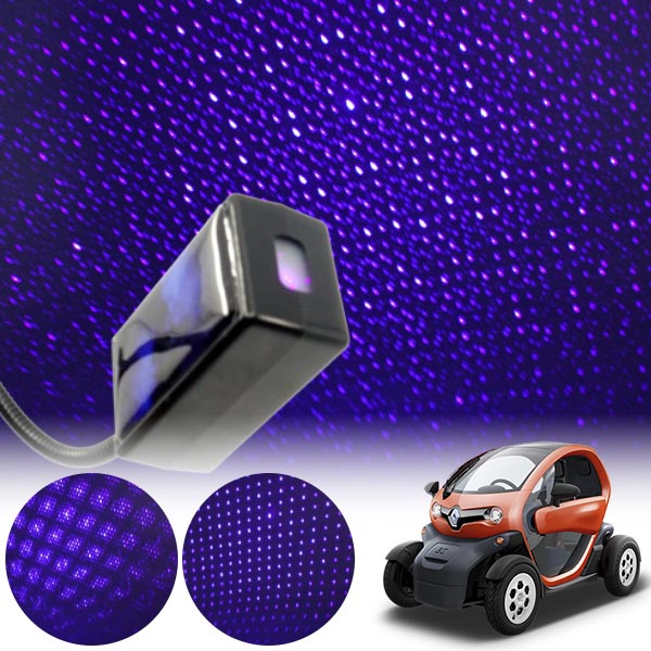 트위지 갤럭시 자동변환 별빛 블루 LED 무드등 (USB) PSH-8350 cs05016 차량용품