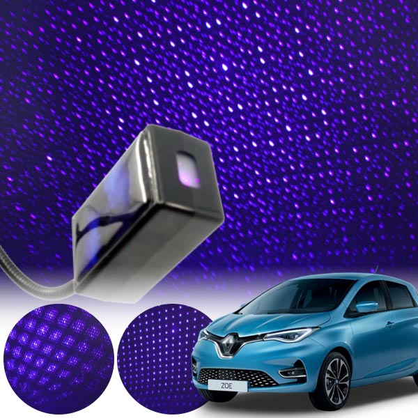 르노 조에 갤럭시 자동변환 별빛 블루 LED 무드등 (USB) PSH-8350 cs05020 차량용품