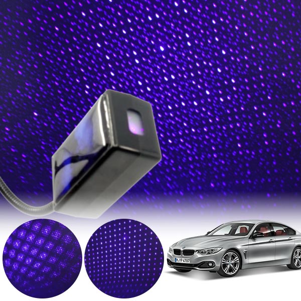 4시리즈(F32)(14~) 갤럭시 자동변환 별빛 블루 LED 무드등 (USB) PSH-8350 cs06006 차량용품