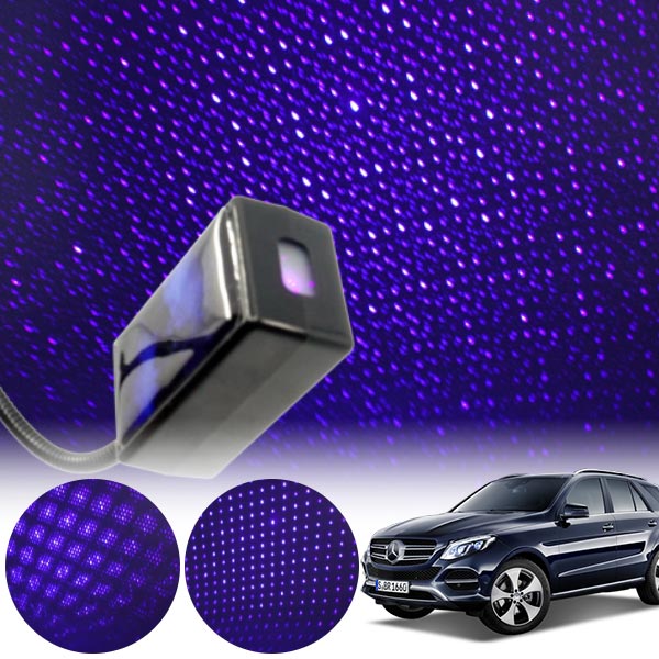 GLE클래스(W166)(15~) 갤럭시 자동변환 별빛 블루 LED 무드등 (USB) PSH-8350 cs07033 차량용품