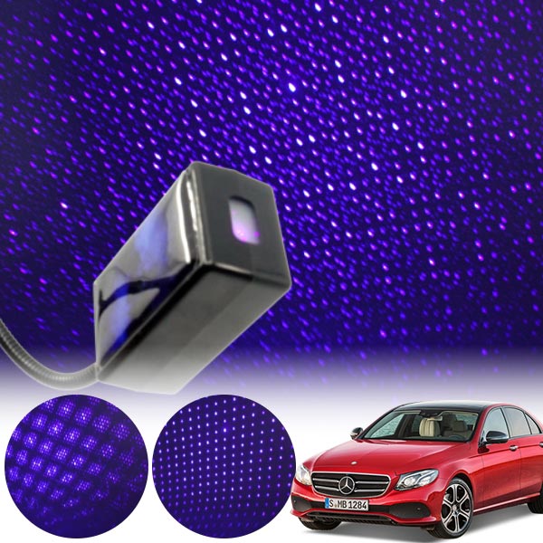 E클래스(w213)(17~) 갤럭시 자동변환 별빛 블루 LED 무드등 (USB) PSH-8350 cs07034 차량용품