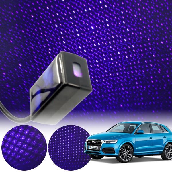 Q3(8U)(11~18) 갤럭시 자동변환 별빛 블루 LED 무드등 (USB) PSH-8350 cs08011 차량용품