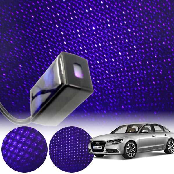 A6(C7)(12~) 갤럭시 자동변환 별빛 블루 LED 무드등 (USB) PSH-8350 cs08027 차량용품