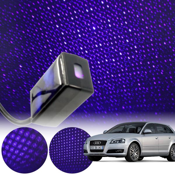A3(8V)(13~) 갤럭시 자동변환 별빛 블루 LED 무드등 (USB) PSH-8350 cs08028 차량용품