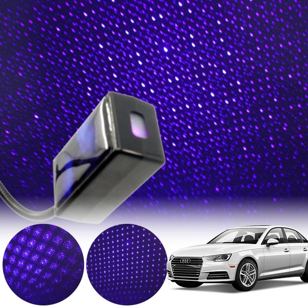 A4(B9)(16~) 갤럭시 자동변환 별빛 블루 LED 무드등 (USB) PSH-8350 cs08029 차량용품