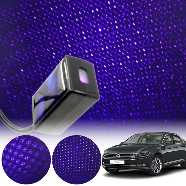 파사트(GT)(17~) 갤럭시 자동변환 별빛 블루 LED 무드등 (USB) PSH-8350 cs09019 차량용품