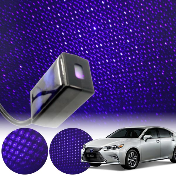 ES(올뉴)(16~) 갤럭시 자동변환 별빛 블루 LED 무드등 (USB) PSH-8350 cs10002 차량용품