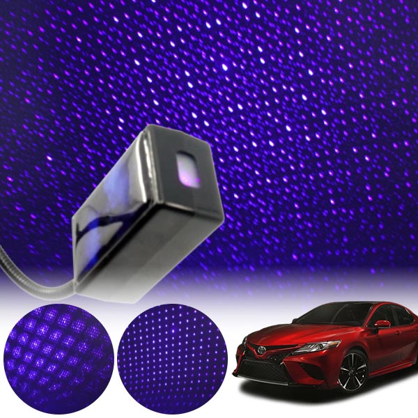 캠리(18~) 갤럭시 자동변환 별빛 블루 LED 무드등 (USB) PSH-8350 cs14021 차량용품