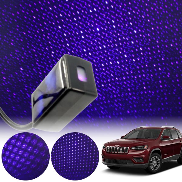 체로키(뉴)(18~) 갤럭시 자동변환 별빛 블루 LED 무드등 (USB) PSH-8350 cs15009 차량용품