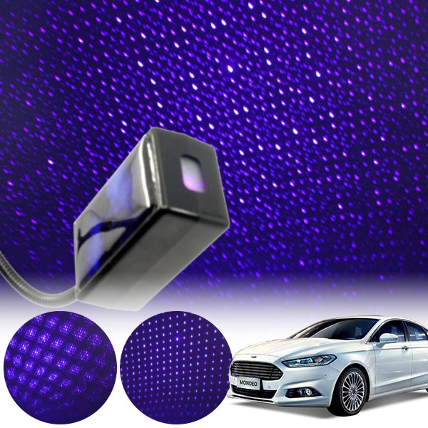 몬데오(15~) 갤럭시 자동변환 별빛 블루 LED 무드등 (USB) PSH-8350 cs36018 차량용품