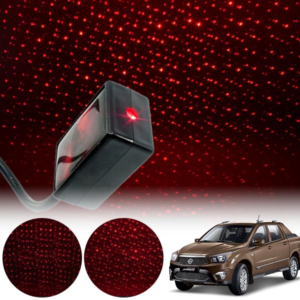 코란도스포츠 갤럭시 자동변환 별빛 레드 LED 무드등 (USB) PSH-8351 cs04014 차량용품