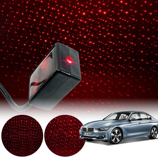 3시리즈(F30)(11~18) 갤럭시 자동변환 별빛 레드 LED 무드등 (USB) PSH-8351 cs06038 차량용품