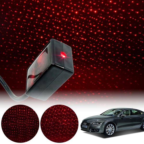 A7(4G8)(10~17) 갤럭시 자동변환 별빛 레드 LED 무드등 (USB) PSH-8351 cs08008 차량용품