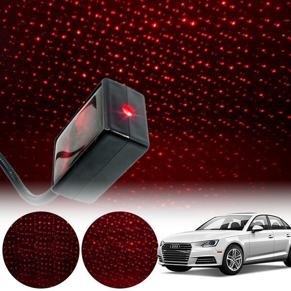A4(B9)(16~) 갤럭시 자동변환 별빛 레드 LED 무드등 (USB) PSH-8351 cs08029 차량용품
