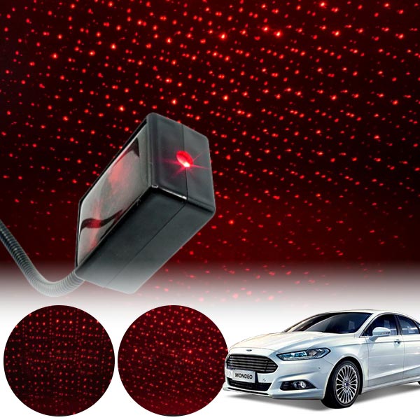 몬데오(15~) 갤럭시 자동변환 별빛 레드 LED 무드등 (USB) PSH-8351 cs36018 차량용품